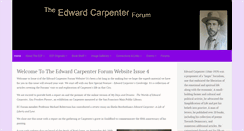 Desktop Screenshot of edwardcarpenterforum.org